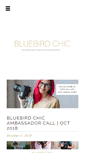 Mobile Screenshot of bluebirdchic.com